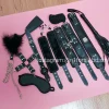 Bộ 10 món BDSM lót lông vũ