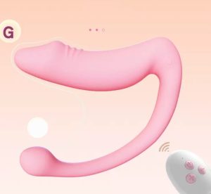 Máy rung đồng thời pussy & anal có điều khiển từ xa